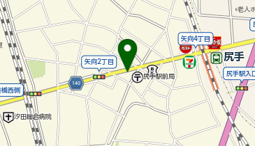 麺屋 涼風の地図画像