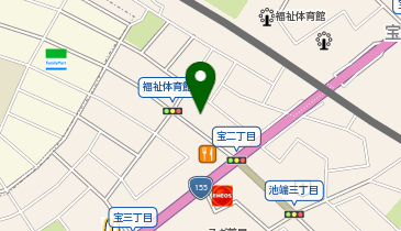 北香苑の地図画像