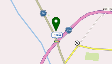 小西屋の地図画像