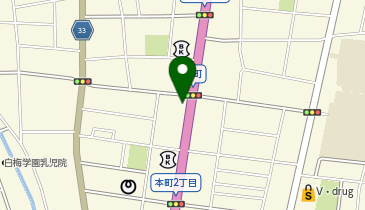 ラーメン陽の地図画像