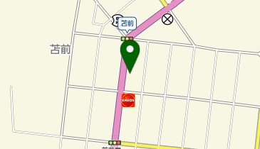 大衆食堂の地図画像