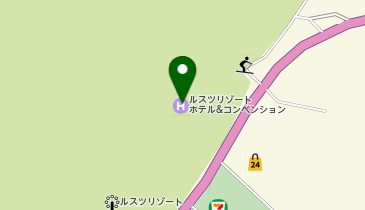 大食堂ホルンの地図画像