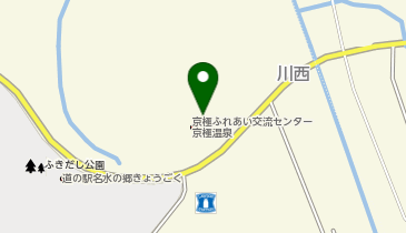 京極温泉 食堂の地図画像