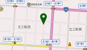 満足食堂の地図画像