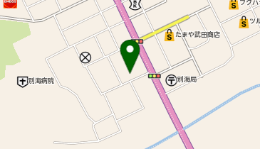 麺処 水無月の地図画像