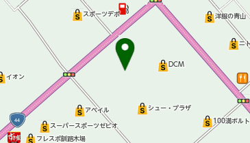 横浜家系ラーメン 一和家 (釧路木場店)の地図画像