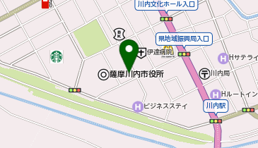 九州豚骨 立山商店」(薩摩川内市-ラーメン-〒895-0052)の地図