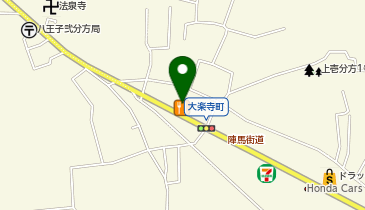 ジョイフル (東京八王子店)の地図画像