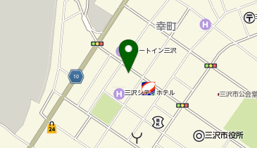 赤のれんの地図画像