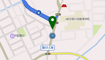 チャイナ厨房 銀華の地図画像