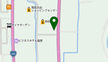 魚べい (常陸太田店)の地図画像