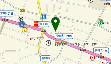 麺屋 はすの地図画像