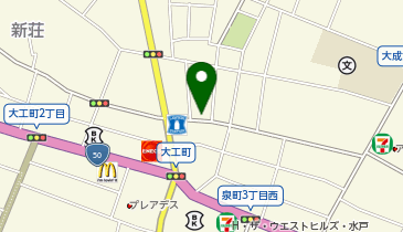 中華料理 味幸の地図画像