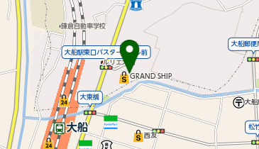 広州雲麺 華星の地図画像