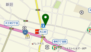 拉麺 吉川屋の地図画像