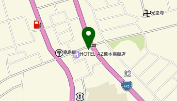 濃厚鶏骨ラーメン とりのすけ (嘉島店)の地図画像