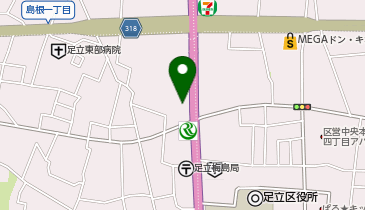 町田商店 (ニトリ梅島店)の地図画像