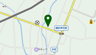 こしばラーメンの地図画像