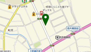 大黒ラーメン (スーパーマツモト上桂店)の地図画像