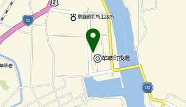 牟岐朝日食堂の地図画像