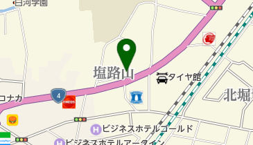 ラーメン みなみの地図画像