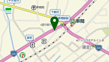 マルチョンラーメンの地図画像