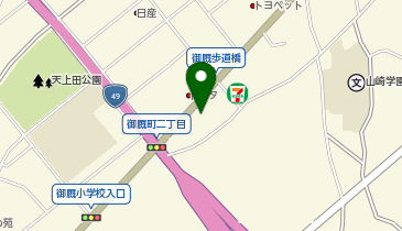 開花屋 楽麺荘 (いわき総本店)の地図画像