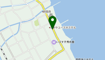 湯けむり中華そば 幻の虎徹の地図画像