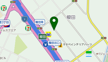 こンきち家の地図画像