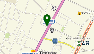 FOOD DINING TOMO Lab.の地図画像