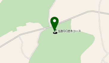 玉造ゴルフ倶楽部 捻木コース レストランの地図画像