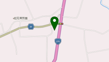 山の駅の地図画像