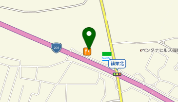 塩らーめん 俺野塩の地図画像