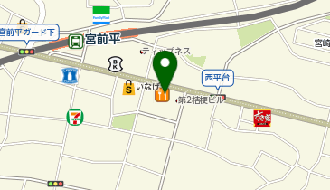 バーミヤン (宮前平店)の地図画像