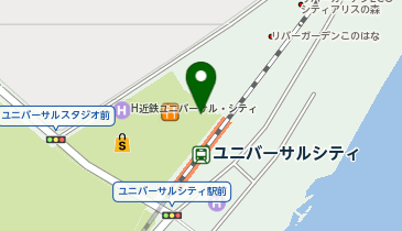 どうとんぼり 神座 (ユニバーサルシティビル店)の地図画像