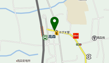ラーメン王来軒の地図画像