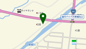 海峡ラーメン (新城店)の地図画像