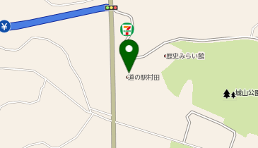 蔵の町レストラン 城山の地図画像