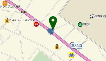 水戸麻辣湯の地図画像