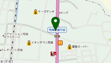 横浜家系らーめん熊壱家 (荒尾店)の地図画像