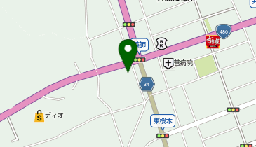 めん六や (井原店)の地図画像