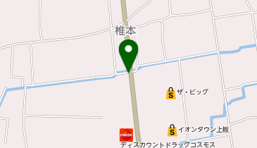 つけ麺ヤーの地図画像