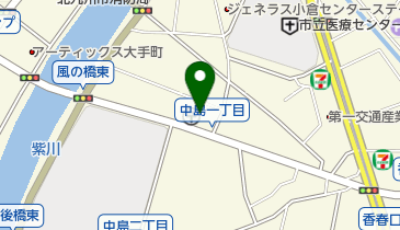 子 (小倉店)の地図画像