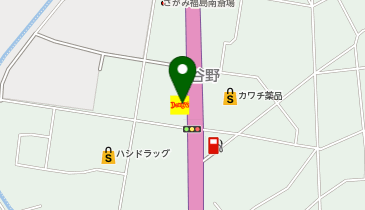 デニーズ (南福島店)の地図画像