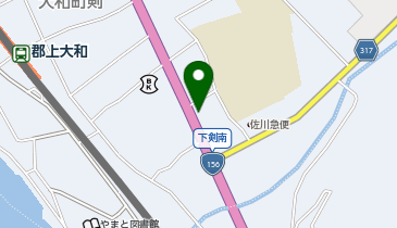 餃子飯店の地図画像