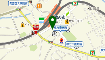横浜家系ラーメン ほのか家の地図画像