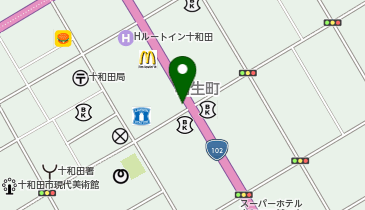 麺屋ジョジョまるの地図画像