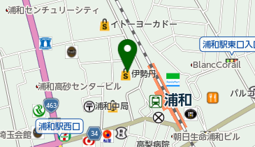 南国酒家 (浦和店)の地図画像