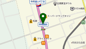 ラーメン バードマンの地図画像