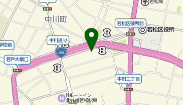 まる黄の地図画像